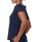 ფოტო #11 პროდუქტის Women's Short-Sleeve Crewneck Sleep Tee