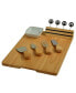 Windsor hardwood Cheese Board Set -Tools, Cheese Markers, Bowl