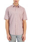 Фото #1 товара Men's Regular-Fit Stretch Chevron Geo-Print Button-Down Shirt, Created for Macy's