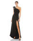 Фото #1 товара Women's Ieena Sequined Bow One-Shoulder Gown