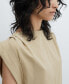 ფოტო #9 პროდუქტის Women's Pleated Sleeve Dress