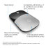 HP Z3700 Silver Wireless Mouse - Ambidextrous - Optical - RF Wireless - 1200 DPI - Silver