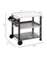 Versatile Outdoor Grill Cart with Spacious Cooking Surface & Storage