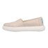 Фото #3 товара TOMS Alpargata Mallow Slip On Womens White Sneakers Casual Shoes 10016729T