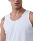 Фото #3 товара Men's Loose Fit Rib Tank Top