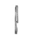 ფოტო #10 პროდუქტის Women's Cristal Quartz Silver Stainless Steel Watch Set, 28mm