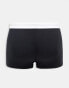 Topman 3 pack trunks in black with white waistband