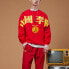 Фото #4 товара Худи Li-Ning AWDQ317-3 Круглый вырез свободного кроя, яркий неоновый стиль