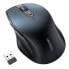 Ergonomiczna bezprzewodowa mysz myszka do komputera MU101 Bluetooth 2.4 GHz niebieska