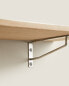 Фото #9 товара Oak shelving unit with metal support