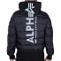 ALPHA INDUSTRIES MA-1 ZH Back Print Puffer FD jacket