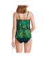 ფოტო #3 პროდუქტის Women's Chlorine Resistant Tiered Tankini Swimsuit Top