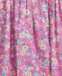 ფოტო #3 პროდუქტის Baby Girls Floral Cotton Poplin Dress