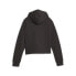 Фото #3 товара Puma Essentials Elevated Cropped Pullover Hoodie Womens Black Casual Outerwear 6