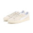 Фото #2 товара Puma Clyde Prm Lace Up Mens White Sneakers Casual Shoes 39113401