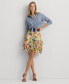 Фото #4 товара Юбка женская Ralph Lauren с оборками и цветочным узором