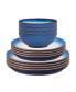 Blue Haze 12-Pc Dinnerware Set, Service for 4 - фото #1