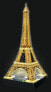 Фото #10 товара 3D-пазл Ravensburger Eiffelturm bei Nacht - 216 деталей
