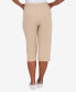 Фото #3 товара Missy Women's Classics Allure Clam Digger Capri Pants