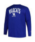 Фото #3 товара Men's Royal Kentucky Wildcats Big and Tall Arch Long Sleeve T-shirt