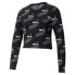 Фото #3 товара PUMA Amplified All Over PrinFitted long sleeve T-shirt