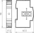 Bettermann Ogranicznik przepięć dla systemów dwużyłowych 80VDC 0,7kA 1,2kV VF24-AC/DC (5097607)