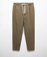 ფოტო #1 პროდუქტის Men's Slim-Fit Drawstring Pants