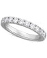 Фото #1 товара IGI Certified Lab Grown Diamond Band (1 ct. t.w.) in 14k White Gold