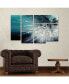 Фото #3 товара Beata Czyzowska Young Morning Sonata Multi Panel Art Set 6 Piece - 49" x 19"