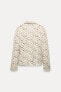 BEADED OPEN KNIT BLAZER