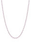 Pink beaded necklace for Happy SHAC60 pendants