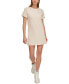 Фото #3 товара Women's Short-Sleeve Long Logo T-Shirt Dress