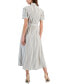 Фото #2 товара Платье женское T Tahari Tie-Waist Fit & Flare Midi