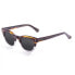 Очки LENOIR EYEWEAR Croisette Sunglasses Frame Brown & White / Smoke Lens, CAT3 - фото #2