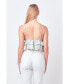 ფოტო #5 პროდუქტის Women's Mixed Media Cami Top