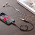 Фото #4 товара Адаптер аудио AUX для iPhone MFI Lightning - 3,5 мм mini jack 18 см черный Acefast C1-05