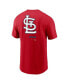 Фото #2 товара Men's Red St. Louis Cardinals Over the Shoulder T-shirt