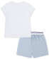 ფოტო #2 პროდუქტის Toddler Girls 2-Pc. Prep In Your Step Skort & Top Set