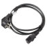 Фото #3 товара LANBERG Schuko CEE 7/7 To IEC320 C13 power cord 1.8 m