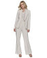 Фото #4 товара PARIS Women's Imitation-Pearl Blazer