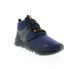 Фото #4 товара Puma Pacer Future Trail Mid 38586602 Mens Blue Canvas Athletic Hiking Shoes