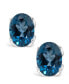 ფოტო #12 პროდუქტის Gemstone Stud Earrings in Sterling Silver