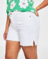 Women's High Rise Raw-Hem Jean Shorts, Created for Macy's