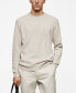 Men's Structured Cotton Sweater