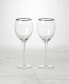 Cheers to Us Sweet Dry Wine Glasses Set, 2 Piece