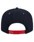 Фото #2 товара Men's Navy Atlanta Braves Game Day Bold 9FIFTY Snapback Hat