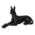 Decorative Figure Black Dog 37,5 x 13,5 x 22 cm