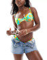 Фото #1 товара Kulani Kinis x Lexi Hidalgo ditzy underwire bikini top in Sunkissed Soul