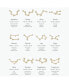 Фото #2 товара Bearfruit Jewelry constellation Necklace - 12 Zodiac Constellation - Gold