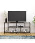 Фото #6 товара Winthrop TV Stand with Glass Shelves